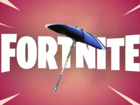 Mando’s Bounty Beskar Umbrella glide in Fortnite