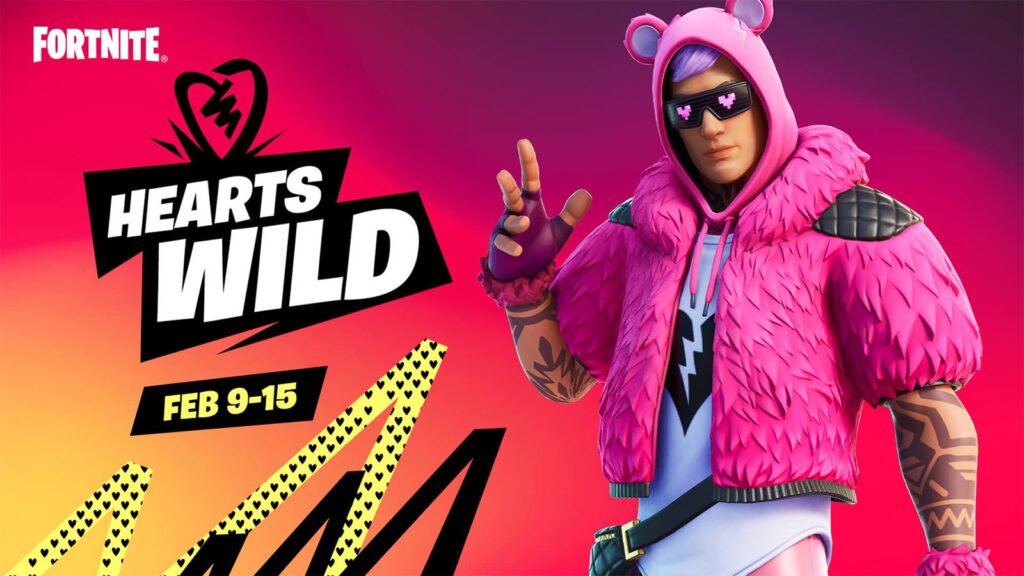 Evento salvaje de Fortnite Hearts