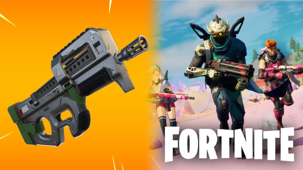 SMG exótico congelado en Fortnite