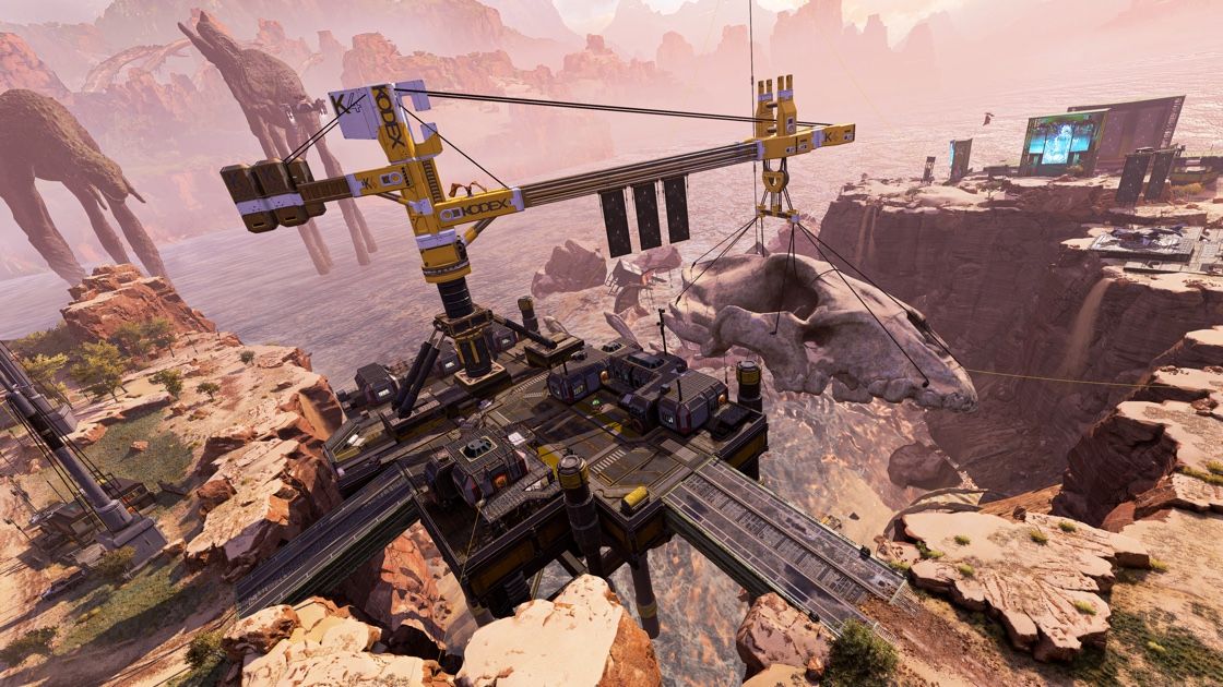 Salvamento en Apex Legends kings canyon map