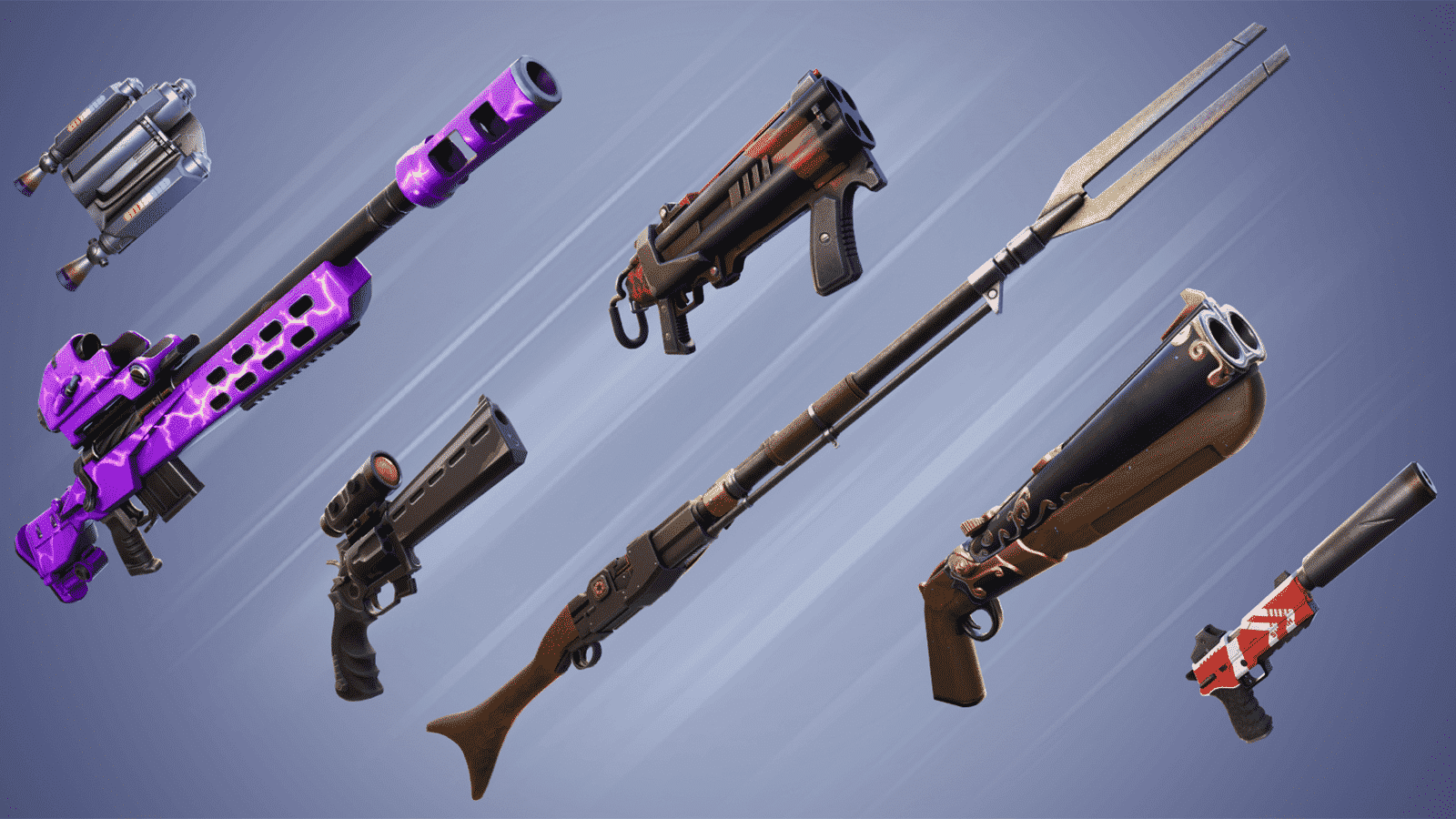 Armas exóticas de Fortnite