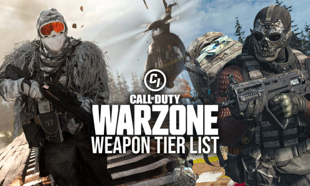 Call of Duty Warzone weapon tier list