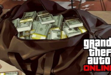 gta online cash bag money