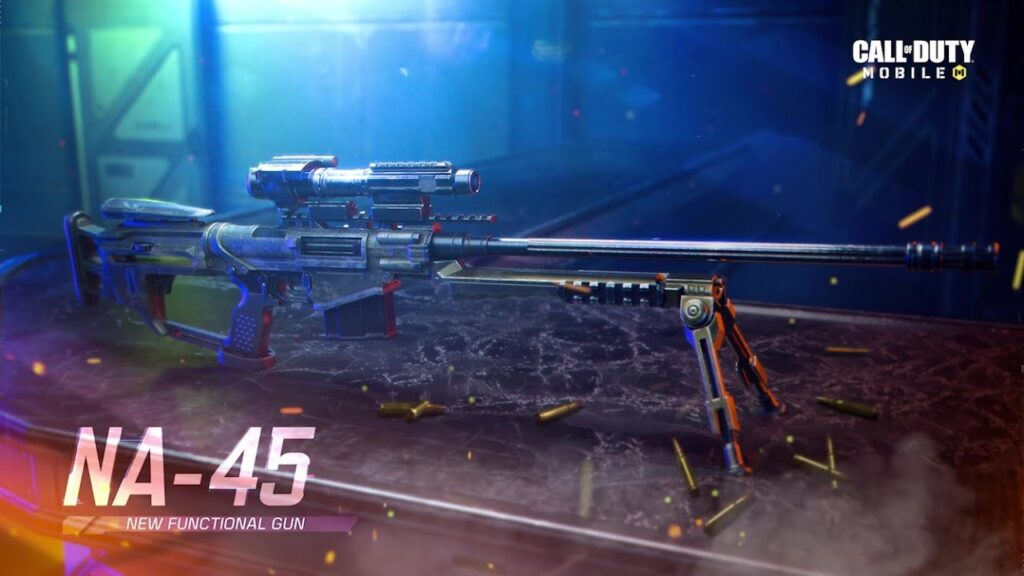 Rifle de francotirador NA-45 en CoD Mobile