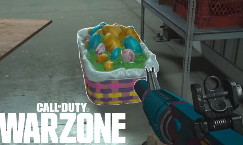 cod warzone easter egg basket