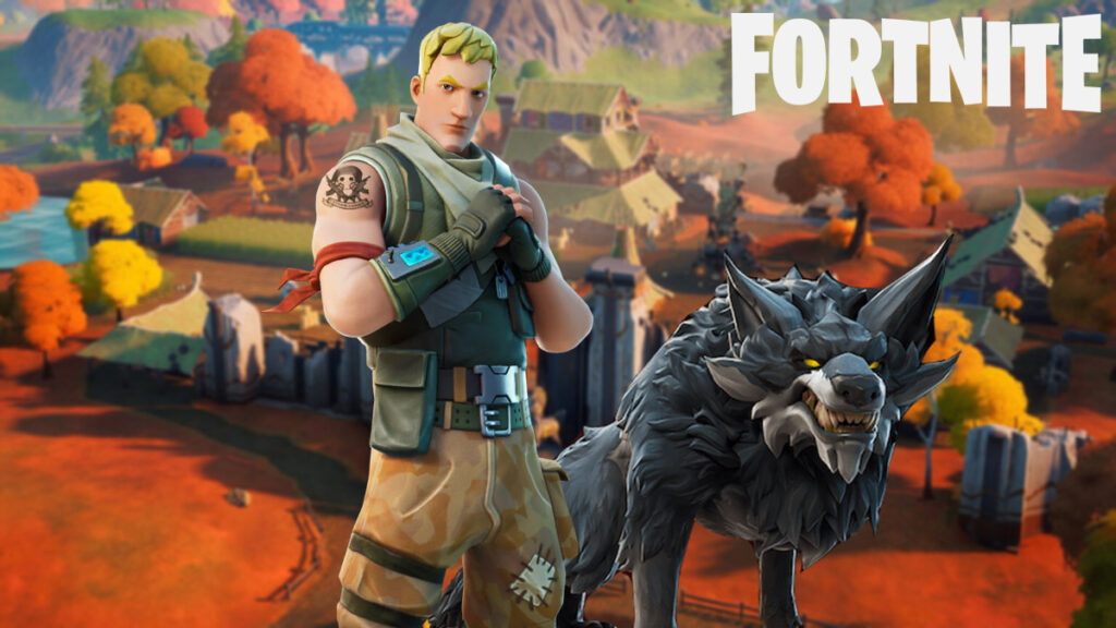 Lobo domesticado de Fortnite