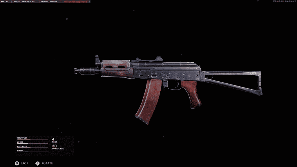 Black Ops Guerra Fría Ak-74u