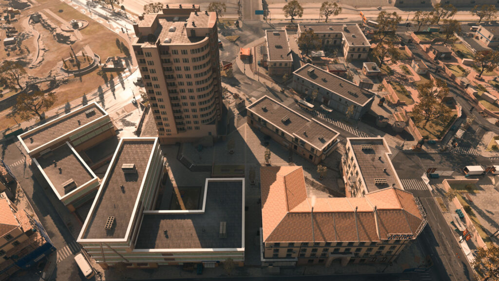 Los mejores lugares de aterrizaje Warzone Season 3 Downtown