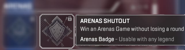 Insignia de Shutout en Apex Legends