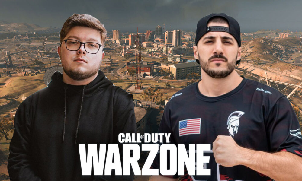 NICKMERCS and Aydan Warzone