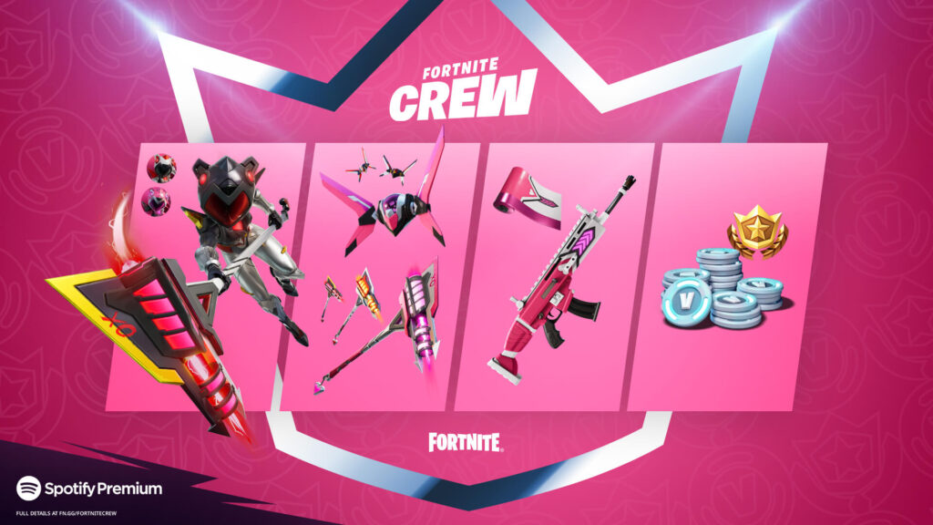 Recompensas de junio de Fortnite Crew