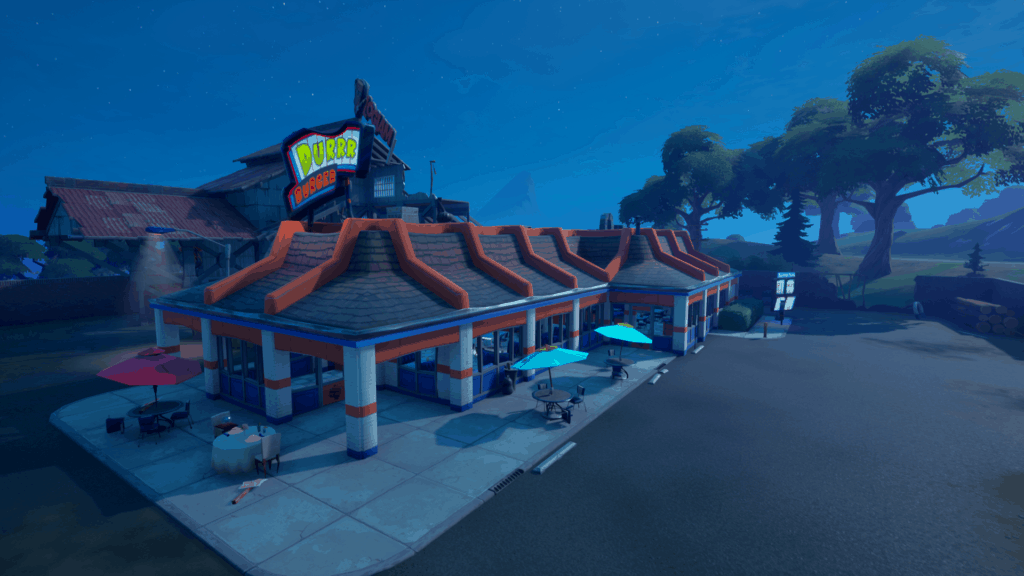 Restaurante de hamburguesas Fortnite Durr