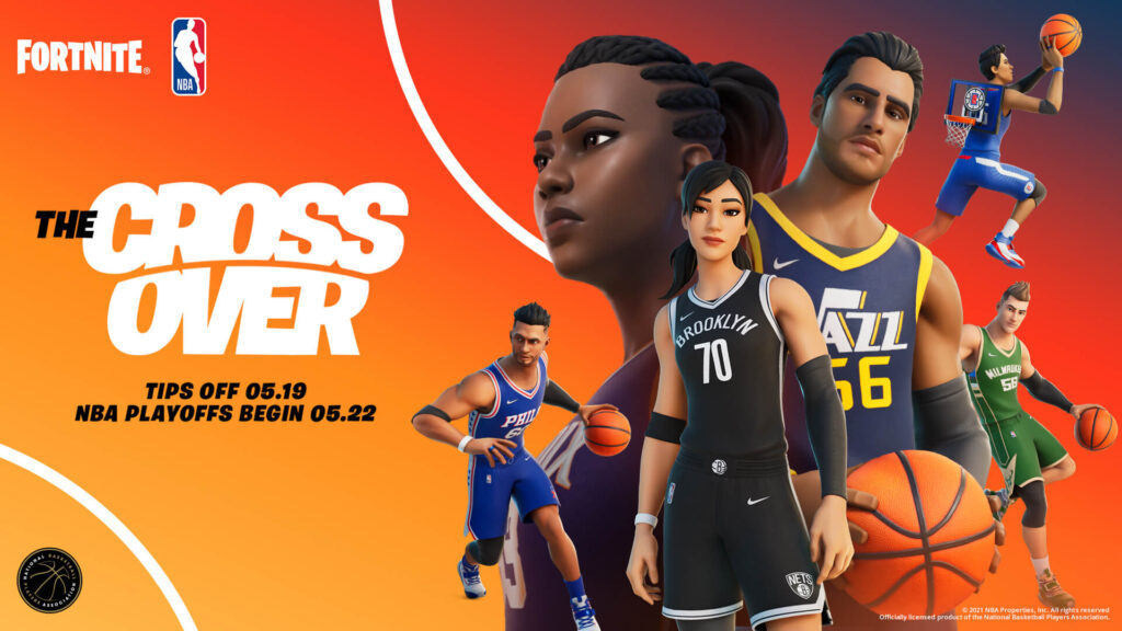 Máscaras de baloncesto de la NBA de Fortnite