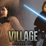 Resident Evil Village lightsaber