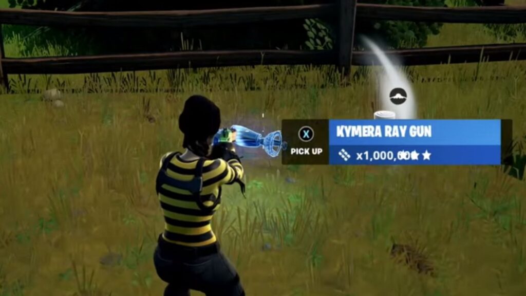 kymera ray gun fortnite temporada 7