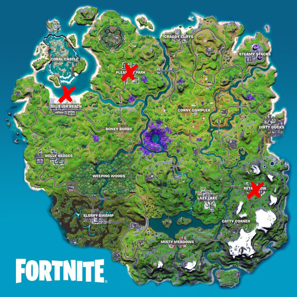 Ubicaciones de Fortnite Rubber Duck