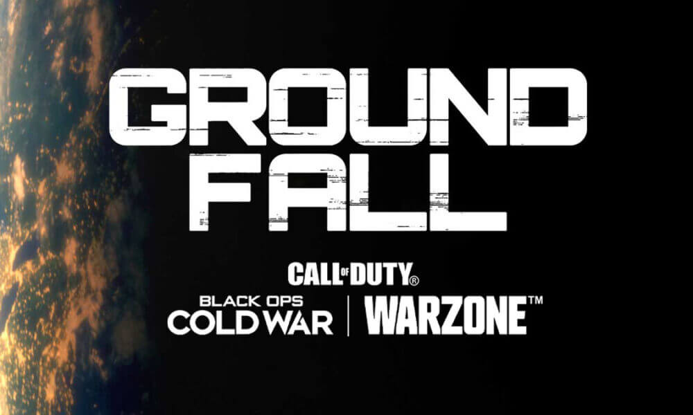 Warzone Cold War Ground Fall event