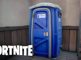 Where to travel between porta potties in Fortnite