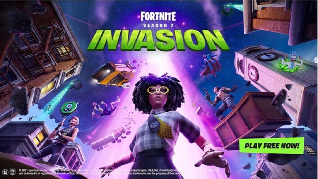 Parásitos alienígenas de Fortnite