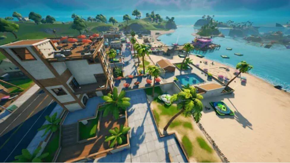 Playa del creyente en Fortnite