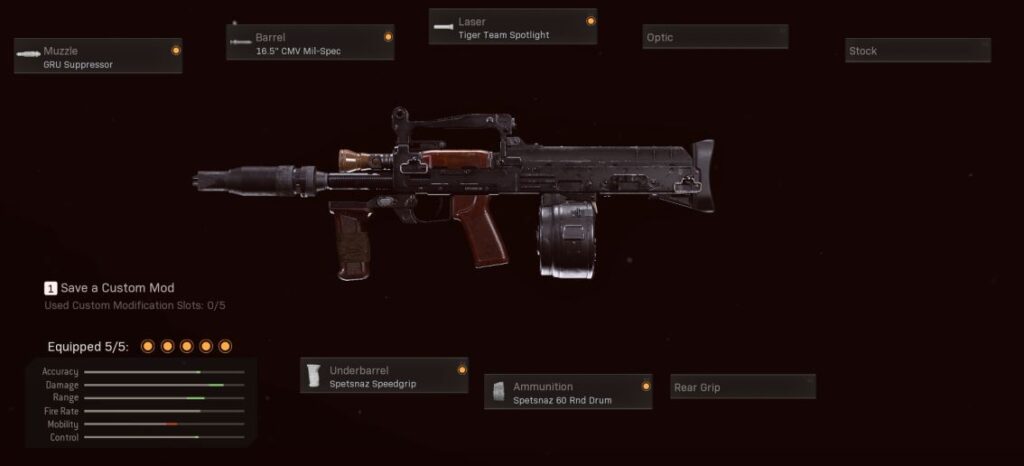 Mejor equipamiento de Warzone Groza