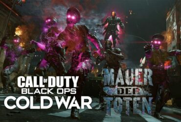 mauer der toten logo and zombies