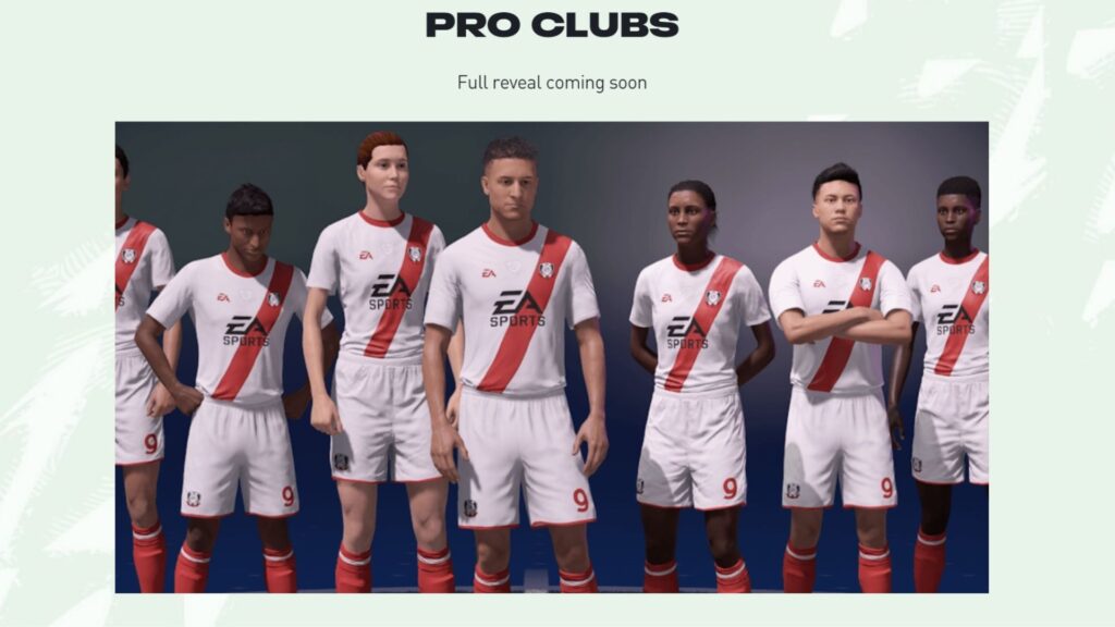 Clubes profesionales de FIFA 22