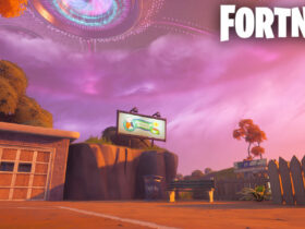 Fortnite billboard under Mothership