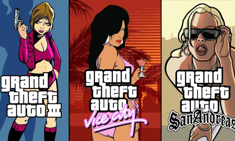 GTA Trilogy Remastered artworks