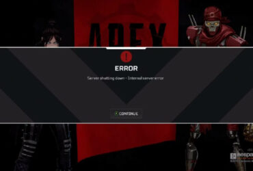 Apex Legends server shutting down" internal error