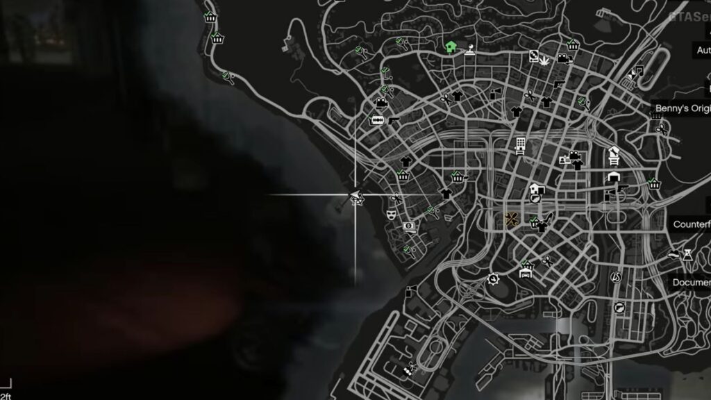 ubicación de naufragio de gta online 5