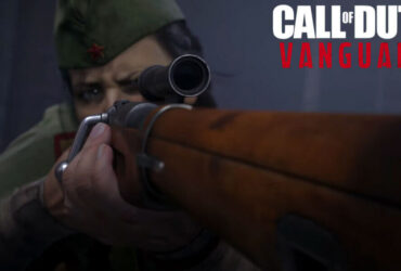 Polina sniping in Call of Duty: Vanguard