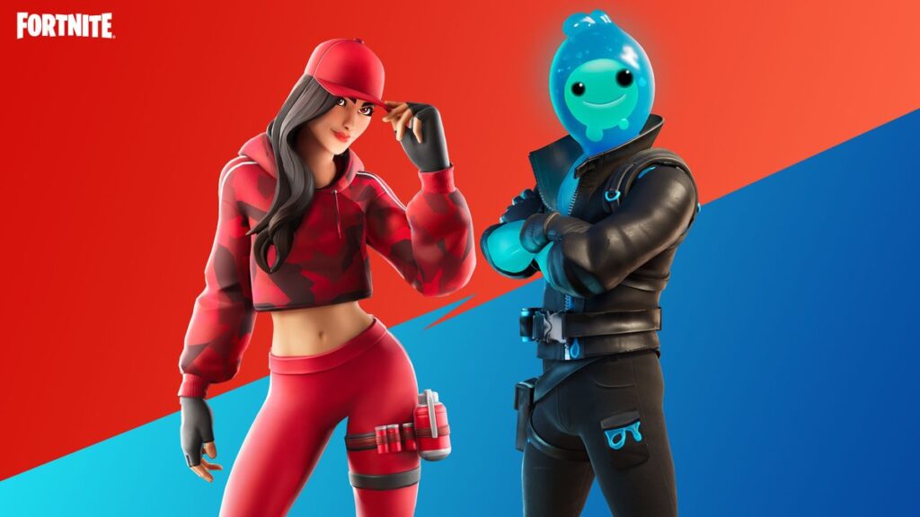 Modo Fortnite Rojo vs Azul