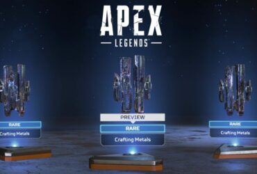 apex legends crafting metal