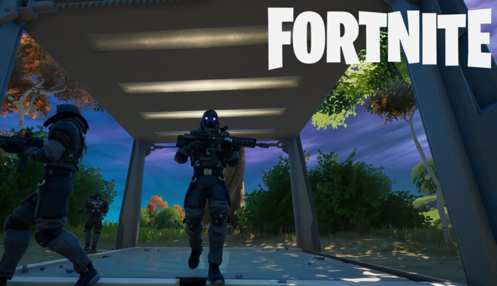 Armas y guardias de IO Tech en Fortnite 