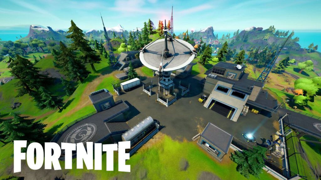 Base de satélites IO en Fortnite