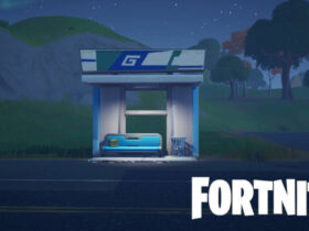 Bus stop in Fortnite