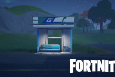 Bus stop in Fortnite