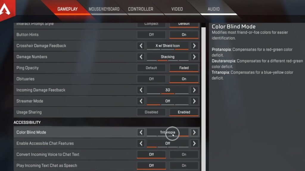 apex legends tritanopia ajuste