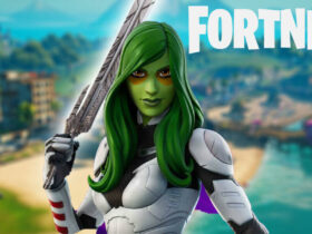 Fortnite Gamora with the Godslayer Pickaxe