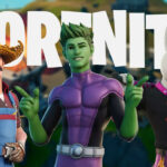 Fortnite Hayseed, Beast Boy, and guggimon at io base