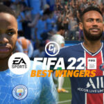 FIFA 22 wingers behind logo