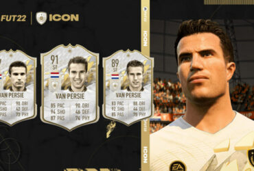 Robin Van Persie Icon cards in FIFA 22