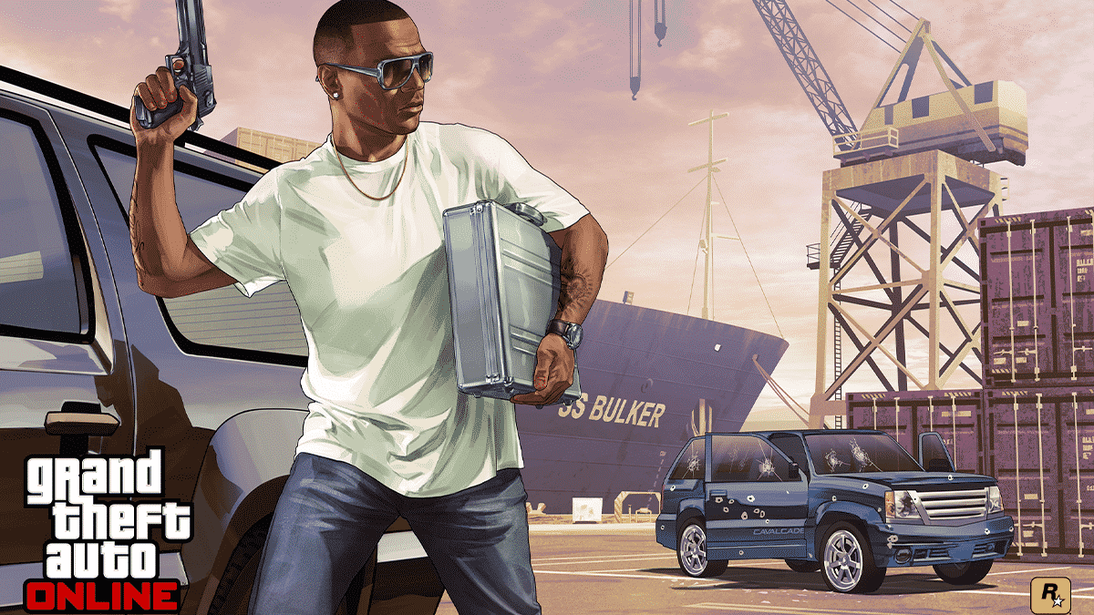 Player beside a car in GTA Online