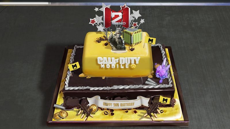 El evento de la torta de aniversario en Cod Mobile