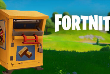 Donation box in Fortnite