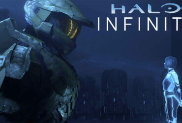 Master chief and Cortana in Halo