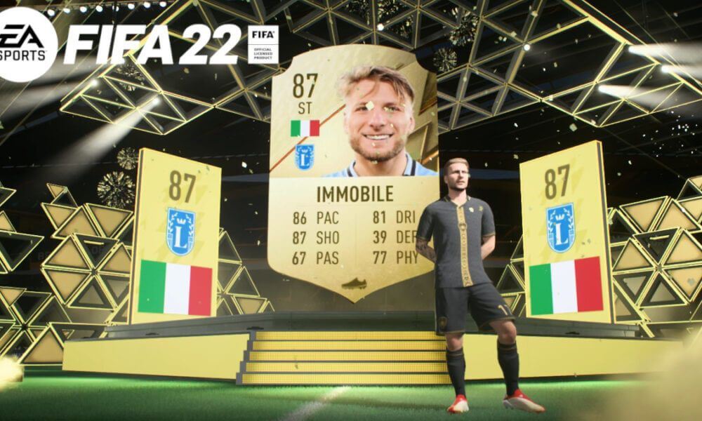 FIFA 22 walkout player animation