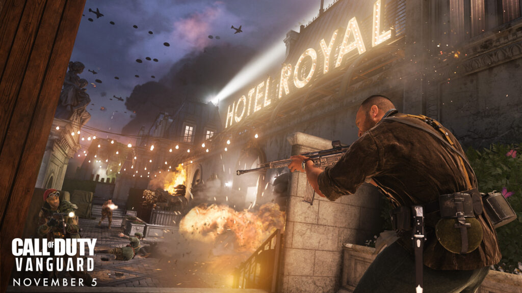 Jugabilidad de Call of Duty Vanguard Hotel Royal
