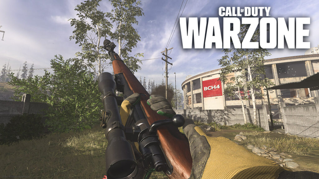 Rifle de tirador Kar98k en CoD Warzone